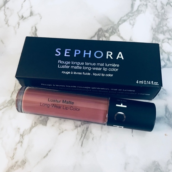 3 For 20 Sephora Liquid Lipstick Fig Luster Nwt